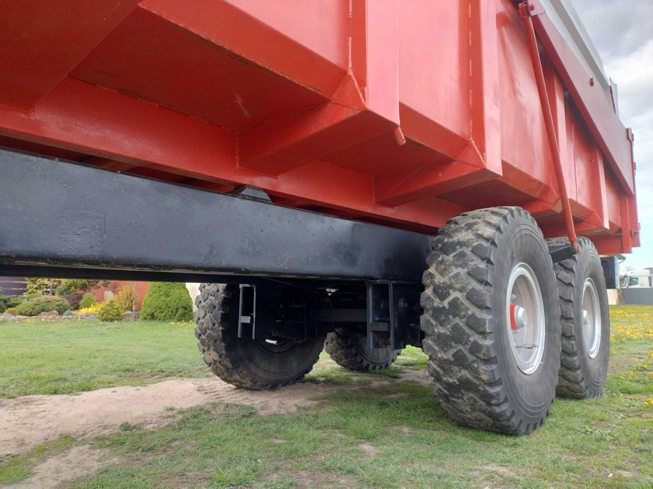Przyczepa tandem wywrotka 20ton Grignon 27m3 kiper sprowadzona joskin