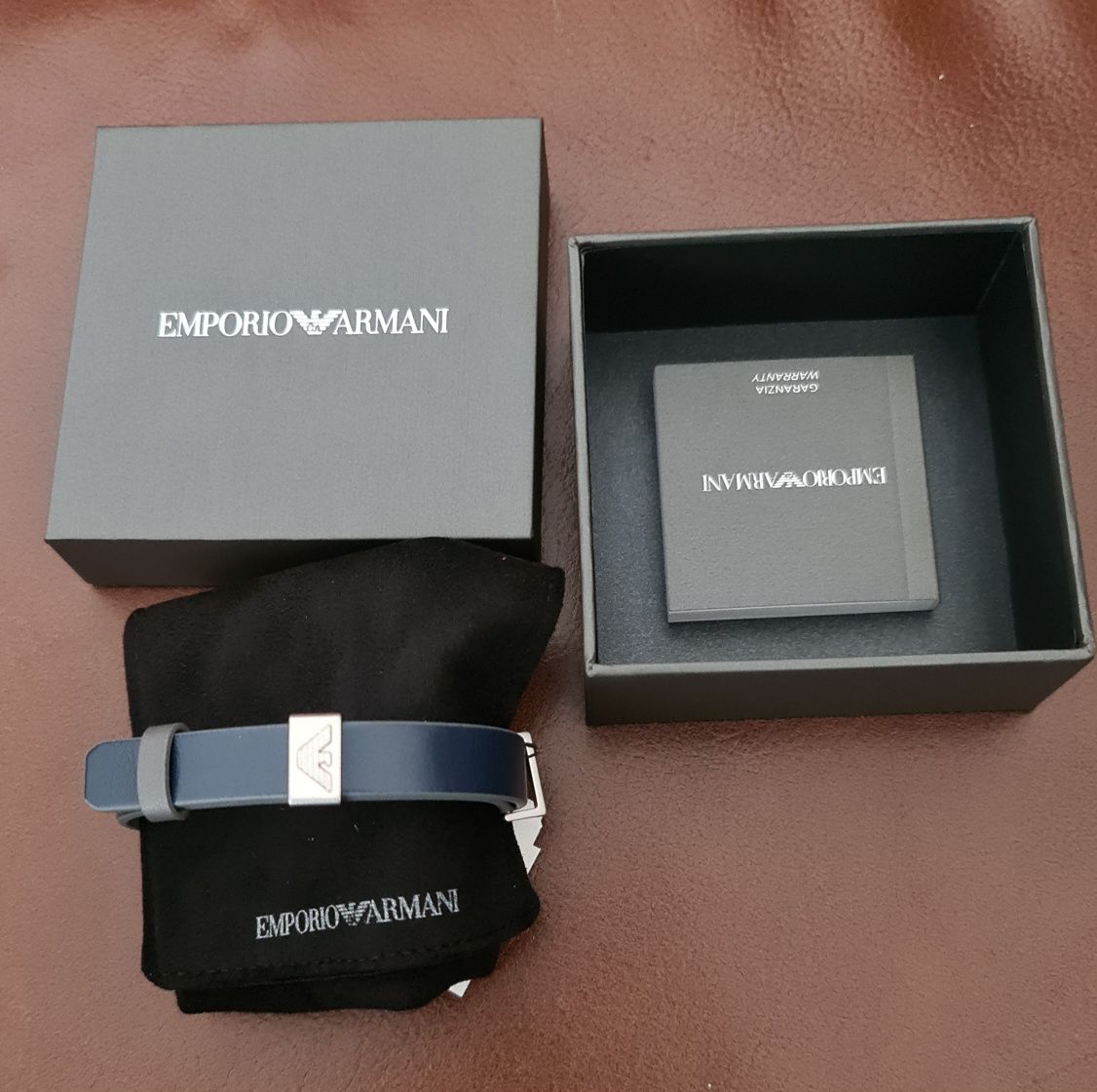 Bransoletka męska emporio armani.