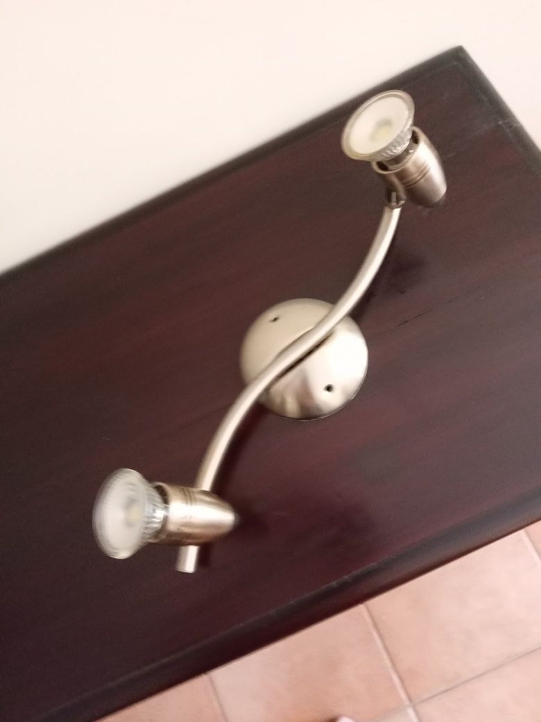 4 candeeiros de tecto