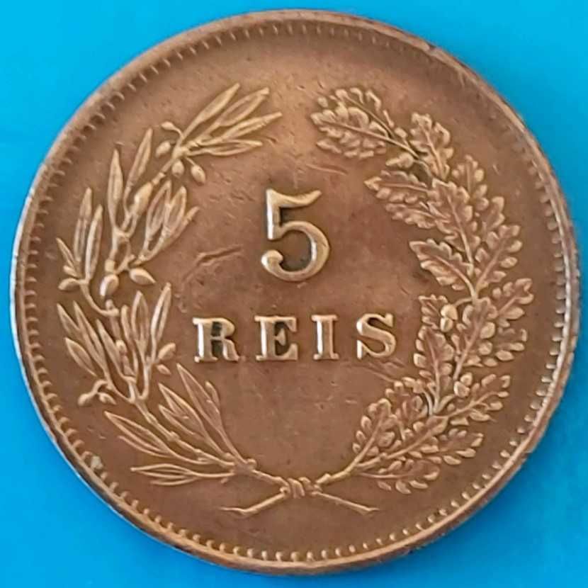 5 Reis de 1899, Carlos l de Portugal