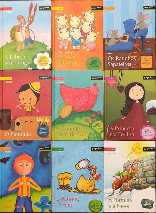 Livros de contos tradicionais para crianças