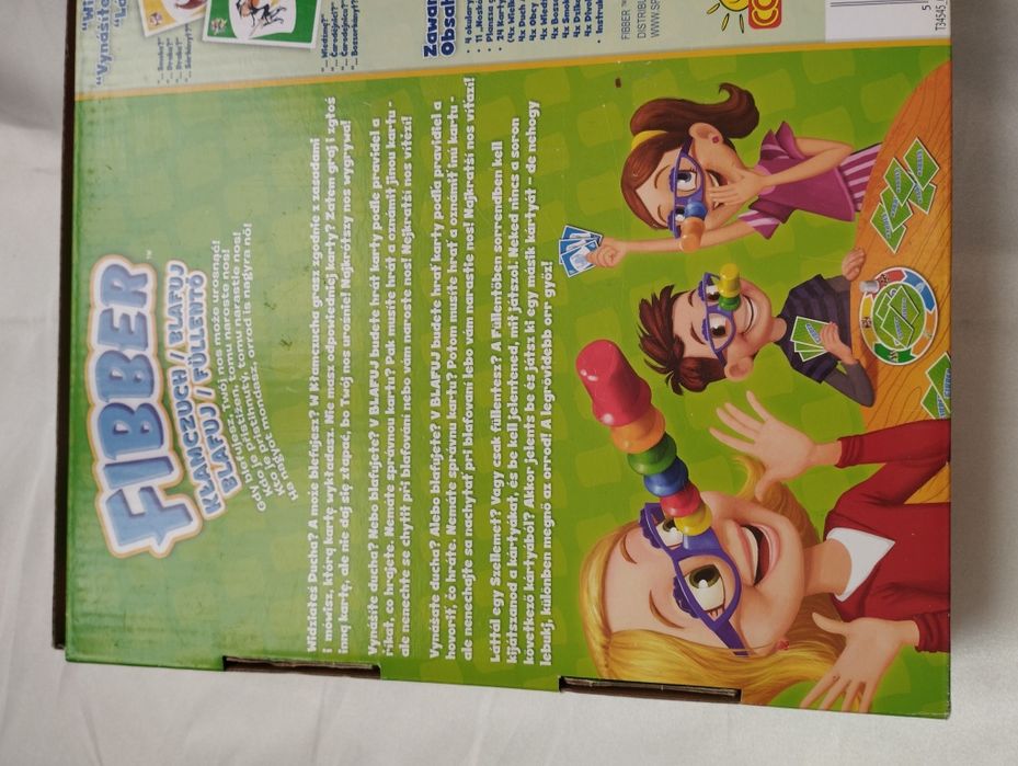 Fibber Kłamczuch gra planszowa Cobi