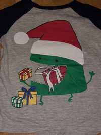 Bluzka t-shirt świąteczna 110