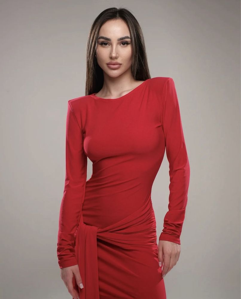 Платье красное украинского бренда