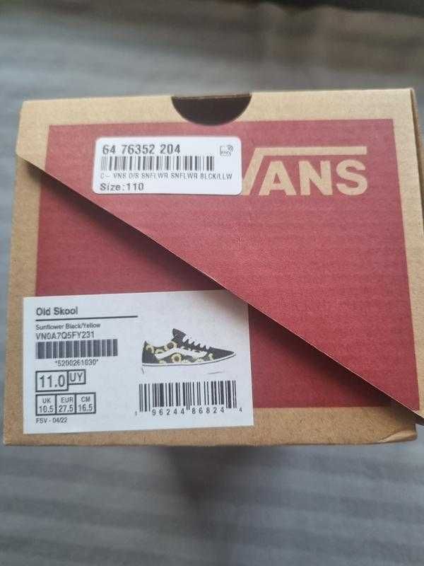 Замшеві кеди vans, оригінал, розмір 27,5 (16,5см)