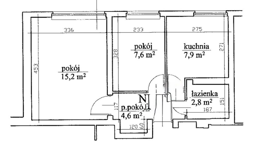 Mieszkanie 2 pokojowe Smętka 28