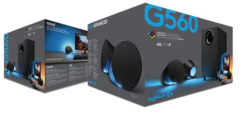 Głośniki Logitech G560 LIGHTSYNC RGB - NOWE