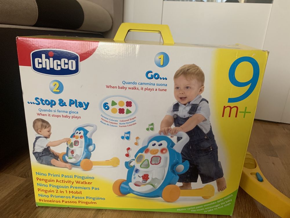 Pingwin Grający Pchacz chicco