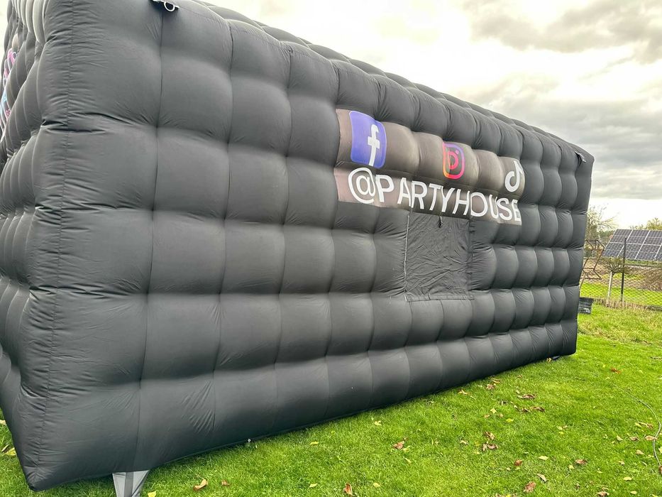 Wynajem dmuchany namiot imprezowy czarny Rybnik Wodzisław ŚLĄSK