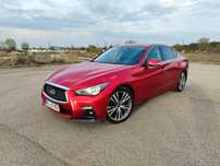 Infiniti Q50 S, 2.0T 211KM, salon Pl, serwisowany ASO - zamiana