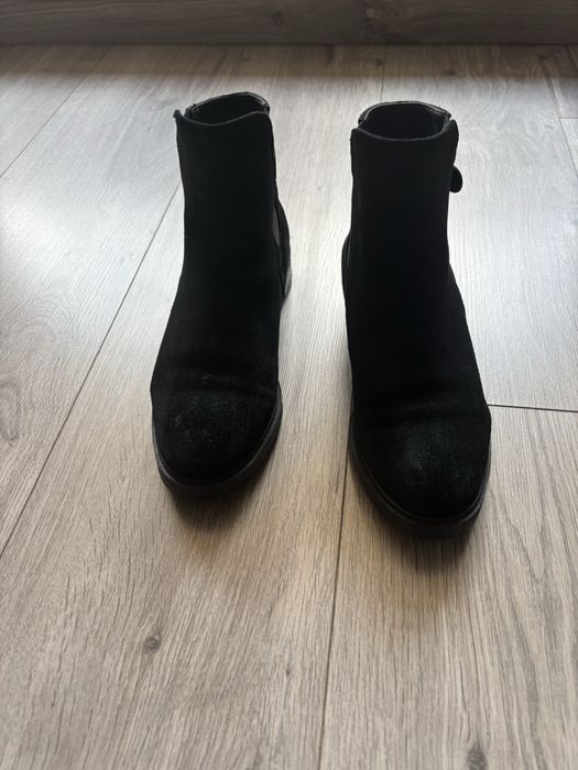 Kozaki botki zamszowe tommy hilfiger rozmiar 39