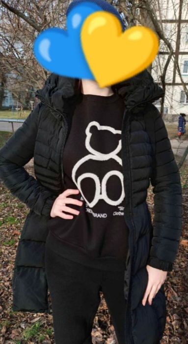 Зимний плащ для девочки