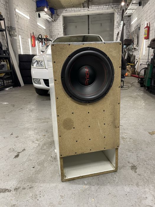 Сабвуфер pride 10" 10 дюймов 4ом чв короб