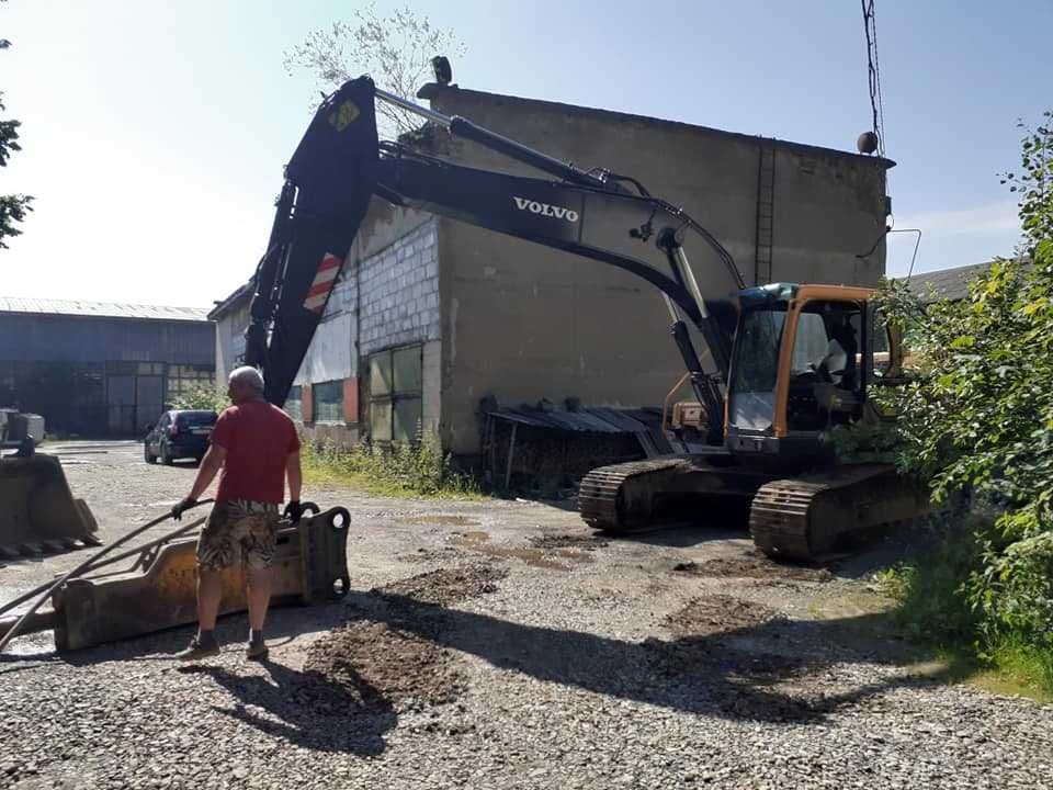 послуги оренда  екскаватора гусеничного міні гідро вібро молота ямобур