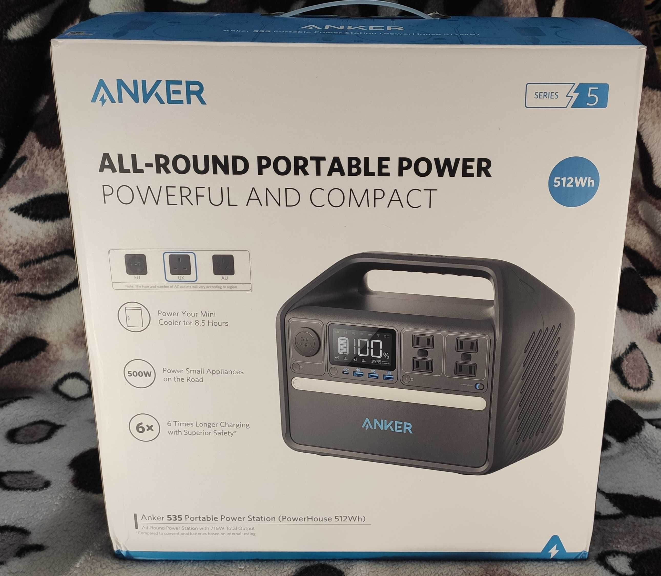 Anker 535 зарядна станція в наявності 512wh