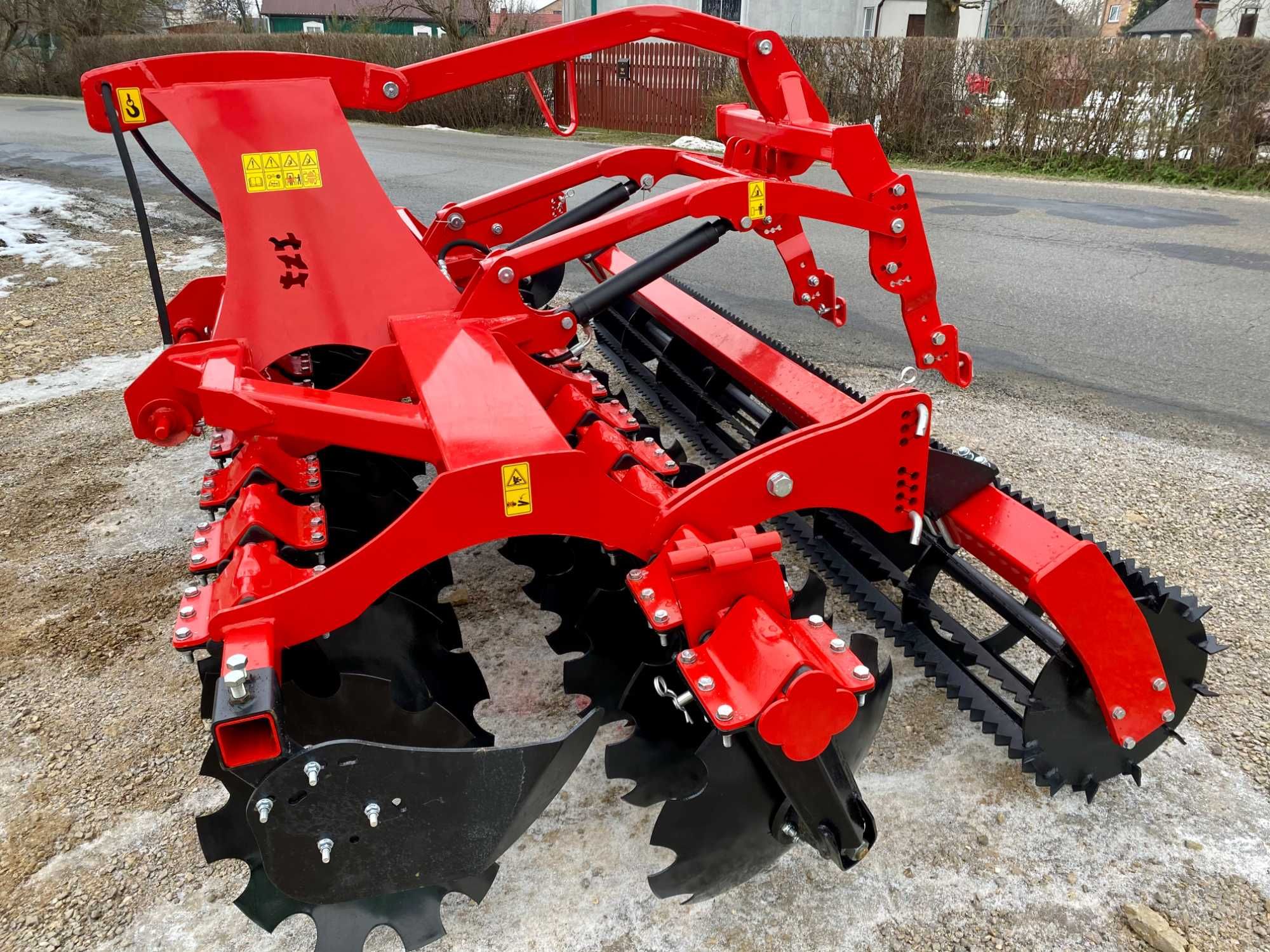 AGREGAT talerzowy talerze fi 510/560 EURO-MASZ wał strunowy/rurowy
