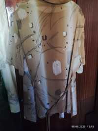 Женская блузка с поясом