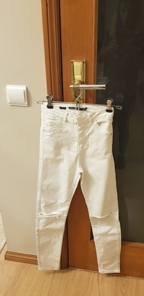 Calças  bershka brancas