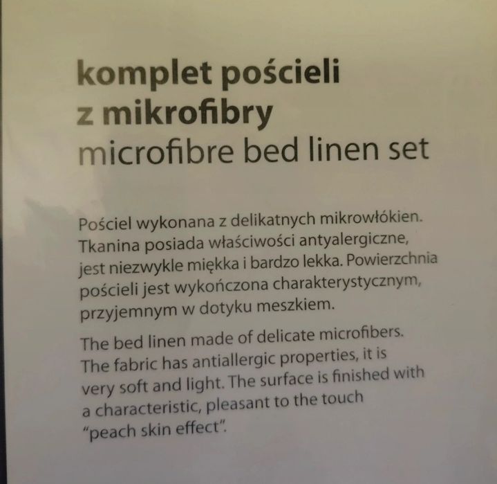 Pościel z mikrofibry Home and you 160x200 Nowa