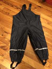 Spodnie gumowe na deszcz 98/104