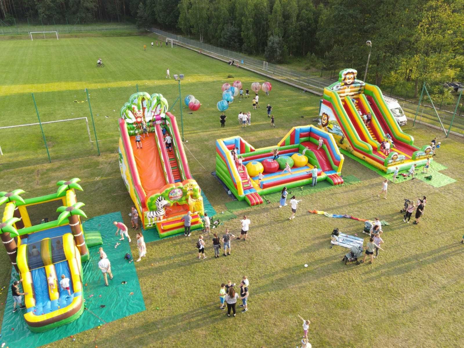 Dmuchańce wynajem zjeżdżalni bubble football rodeo bull opolskie