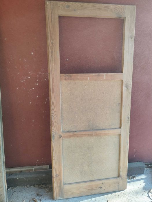 Drzwi drewniane surowe