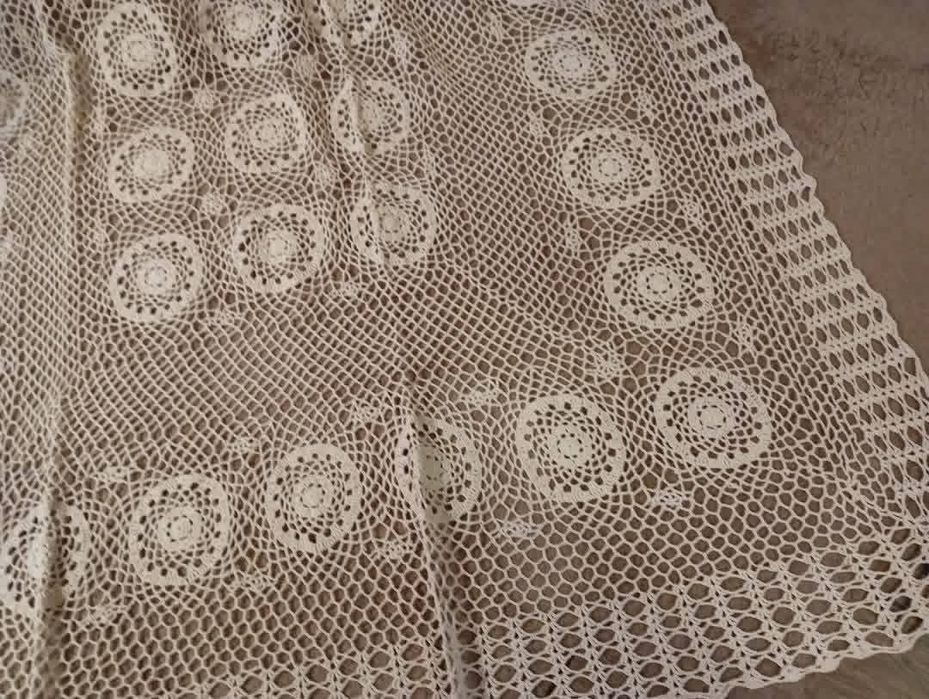 Duży obrus szydełko