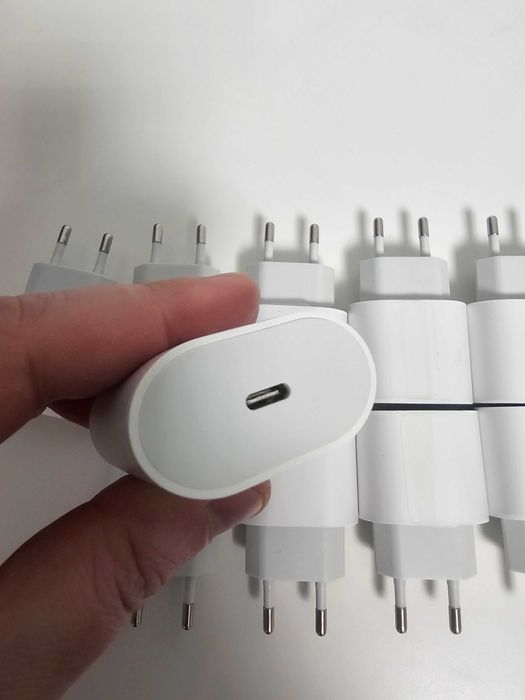 Зарядное блок питания айфон 20Вт USB-C одним лотом 14 зар + 8шт +умная