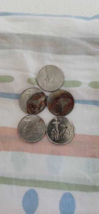 Словакия 2 кроны, 1993-2008