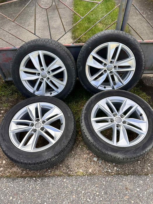 Felgi Audi 18 cali + opony Pirelli 235/50 R18