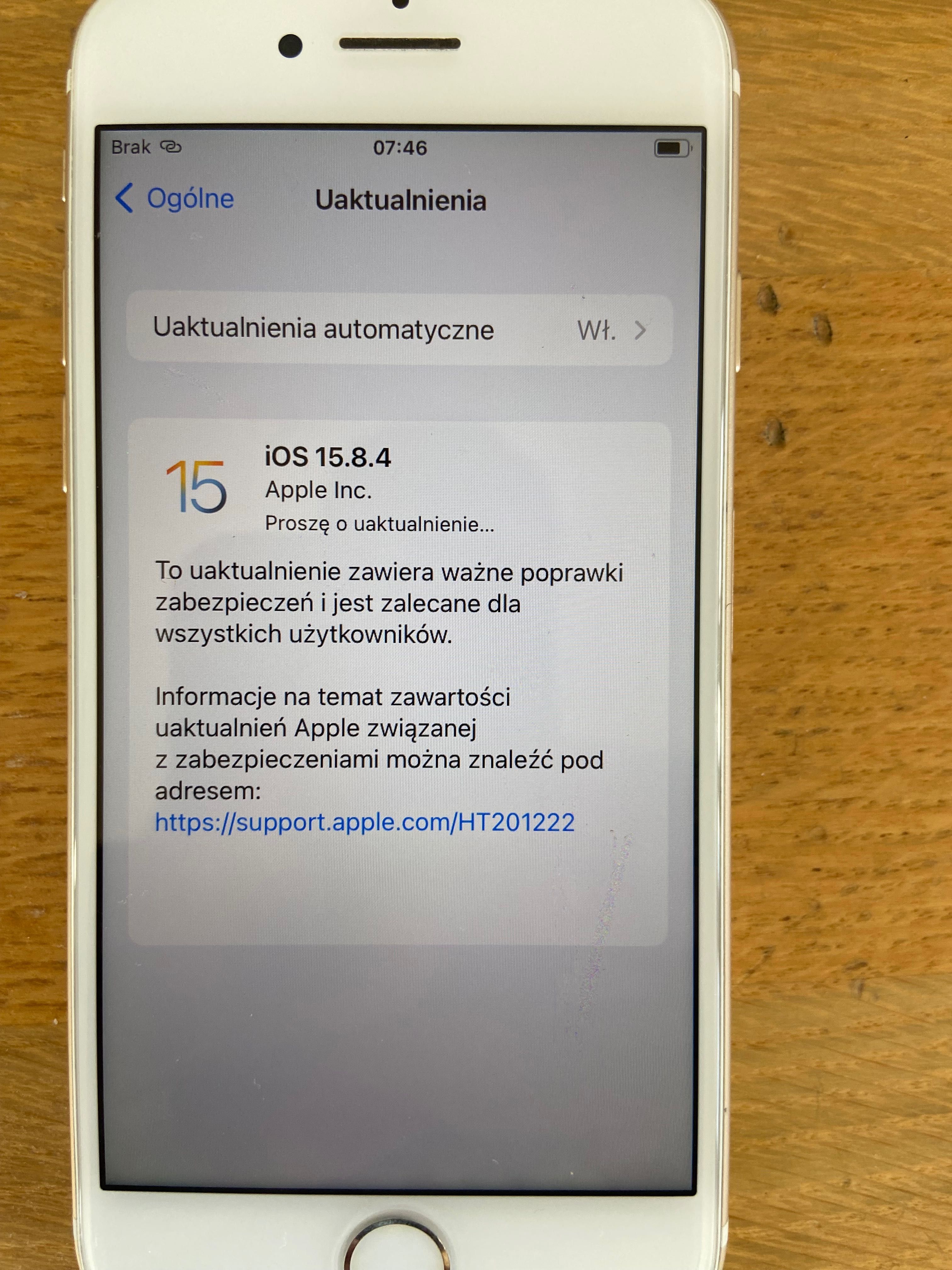 APPLE IPhone 7 256 GB Złoty