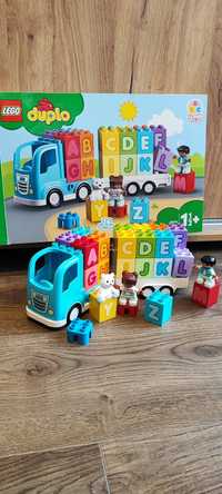 LEGO Duplo 10915 klocki ciężarówka z literkami