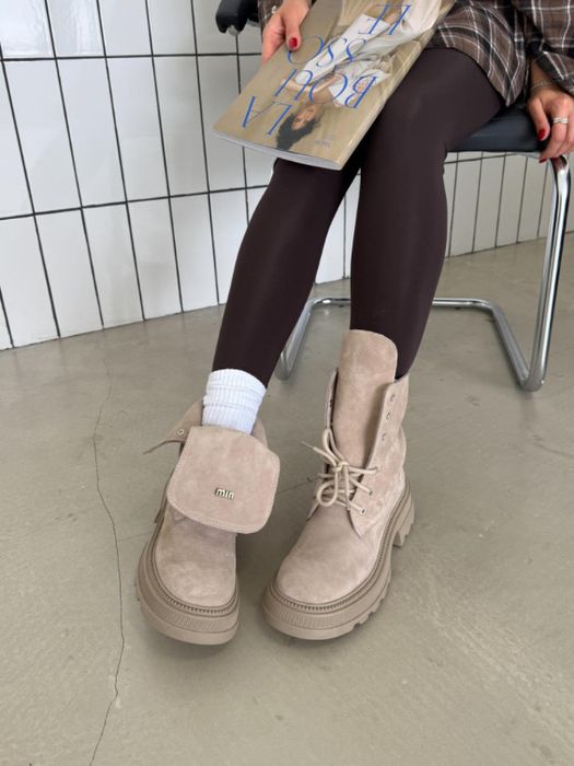 Ботинки женские Миу Миу