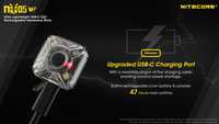 NITECORE NU05 v2 USB-C Ліхтар універсальний фонарик