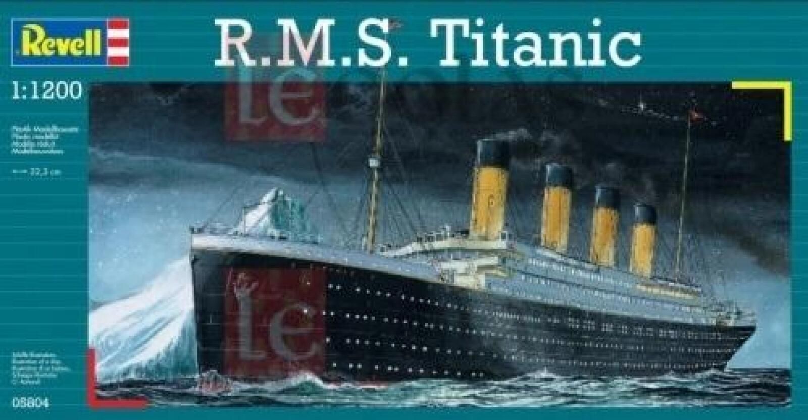 Statek. R.M.S. Titanic Revell oprawa: pudełko