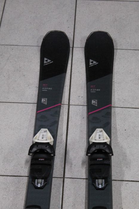 Narty Rossignol Fischer My Aspire 140 cm + wiązania Fischer