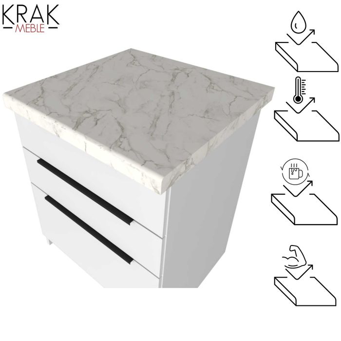 Blat kuchenny roboczy na wymiar docięty co do milimetra dostawa gratis