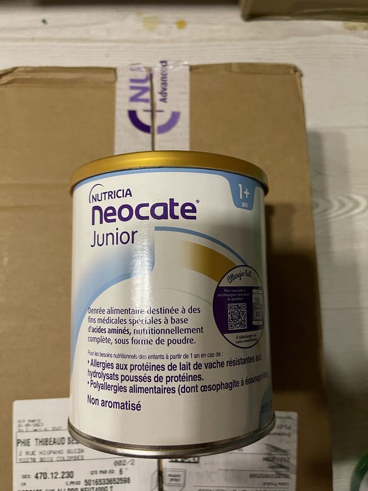 Neocate Junior из европпы, оригинал