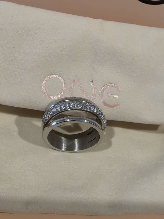 Anel Silver Frost Crystral