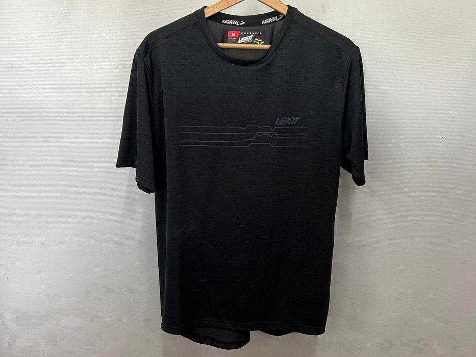 Koszulka t-shirt bluzka LEATT MTB nowa rozmiar M czarna