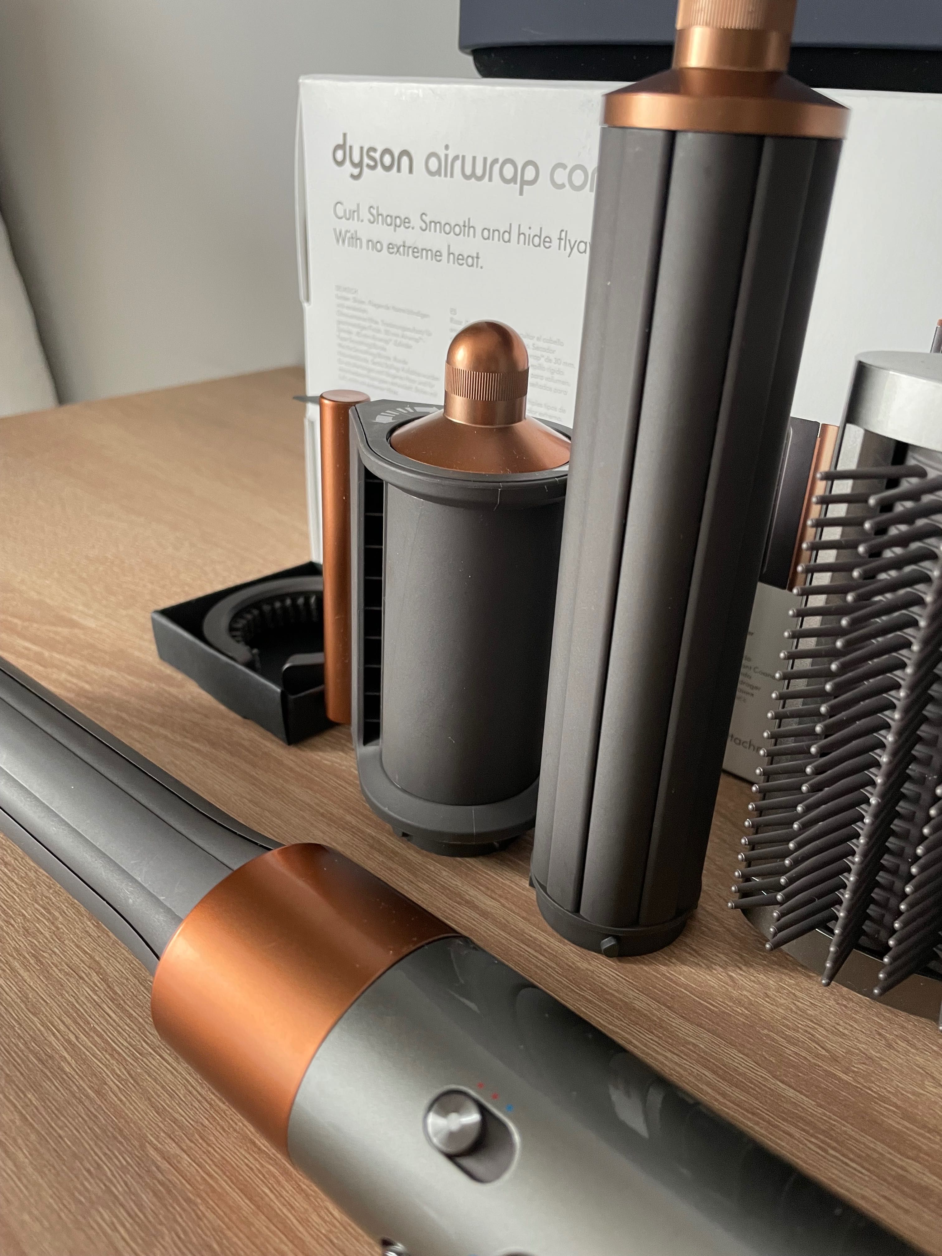 Dyson Airwrap Complete Long (Błękit Pruski/Miedź)