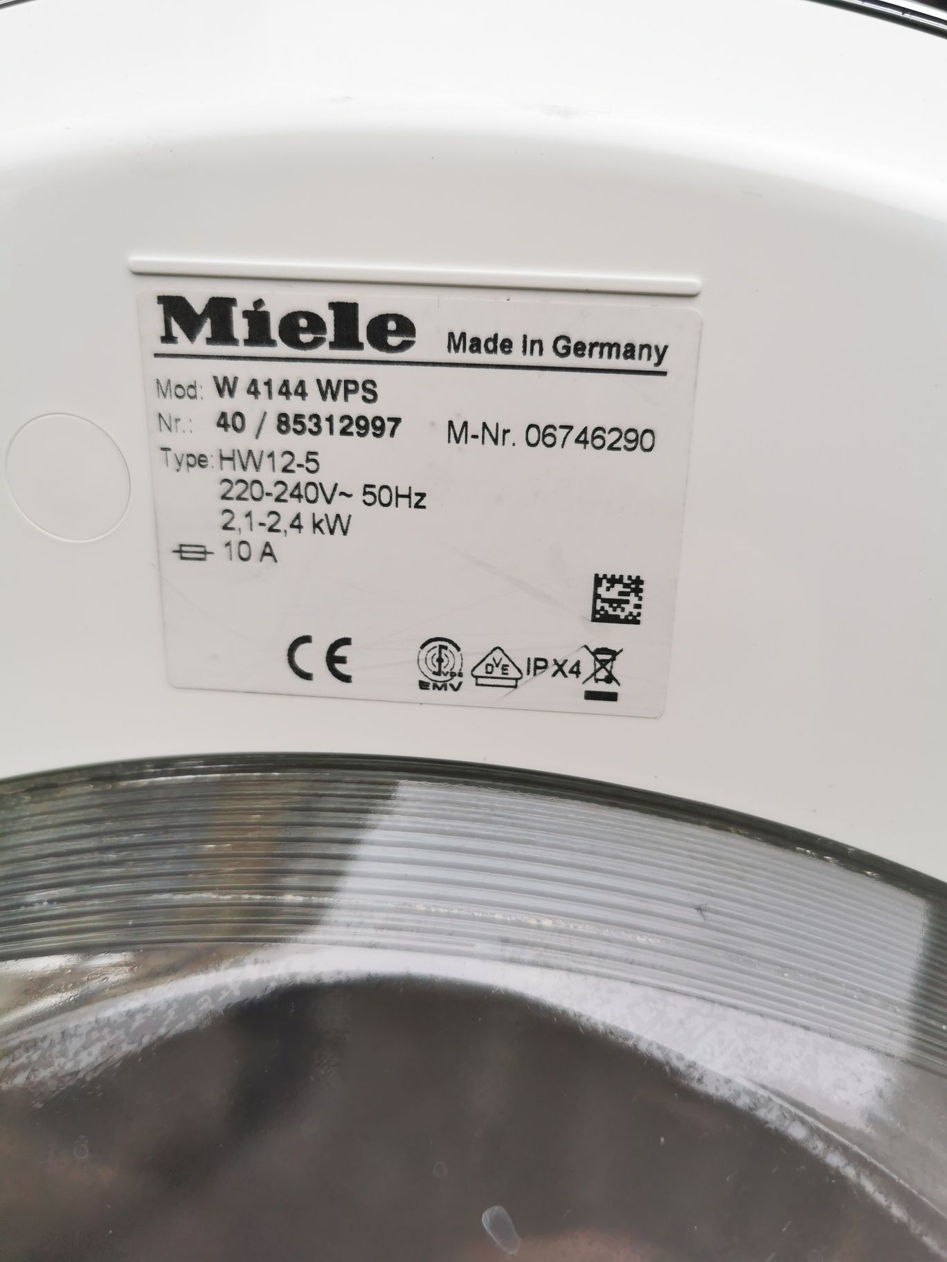 Стиральная машина Miele W 4144 WPS