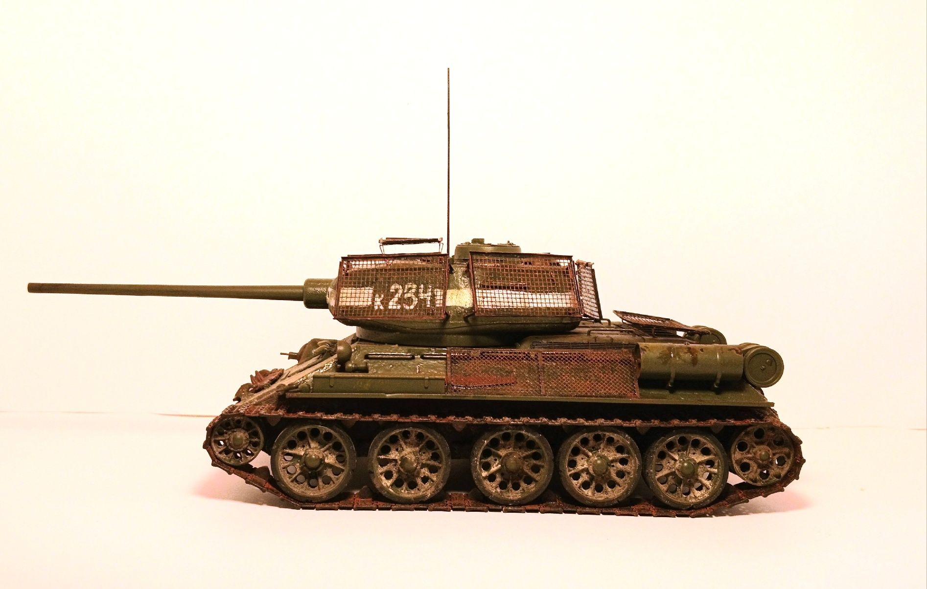 Model T-34/85 z operacji Berlinskiej