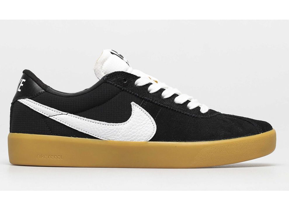 Buty Nike SB Bruin React (Black / White / Gum Light Brown) rozmiar 41