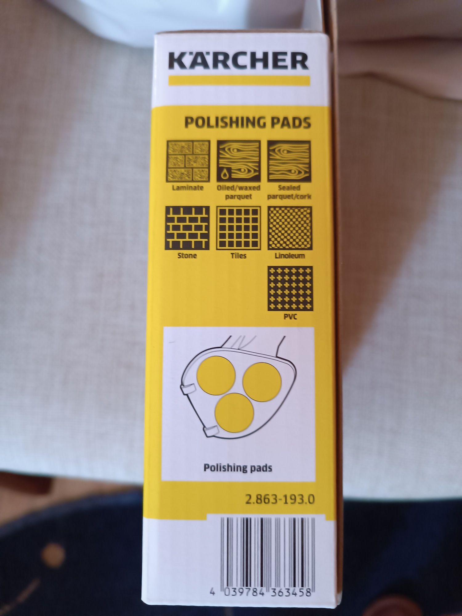 Pady polerskie Karcher