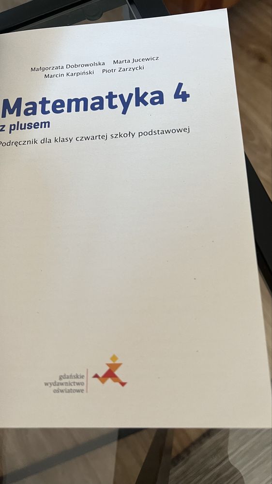 Podręcznik matematyka z plusem klasa 4