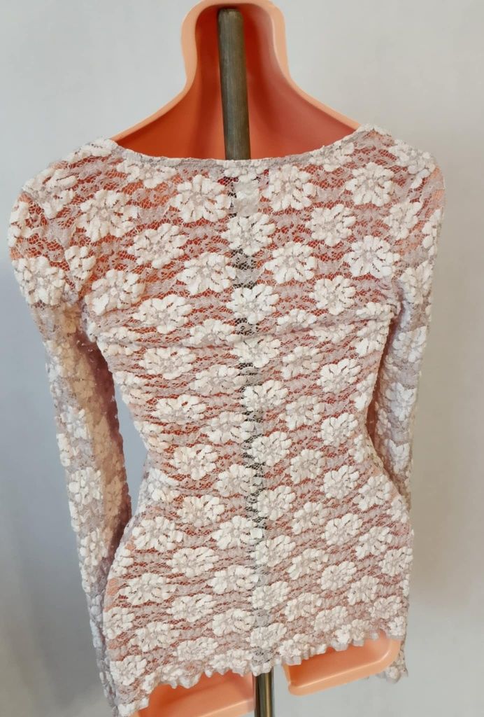 Jasnoróżowa bluzka Linea Tesini rozmiar 34/XS