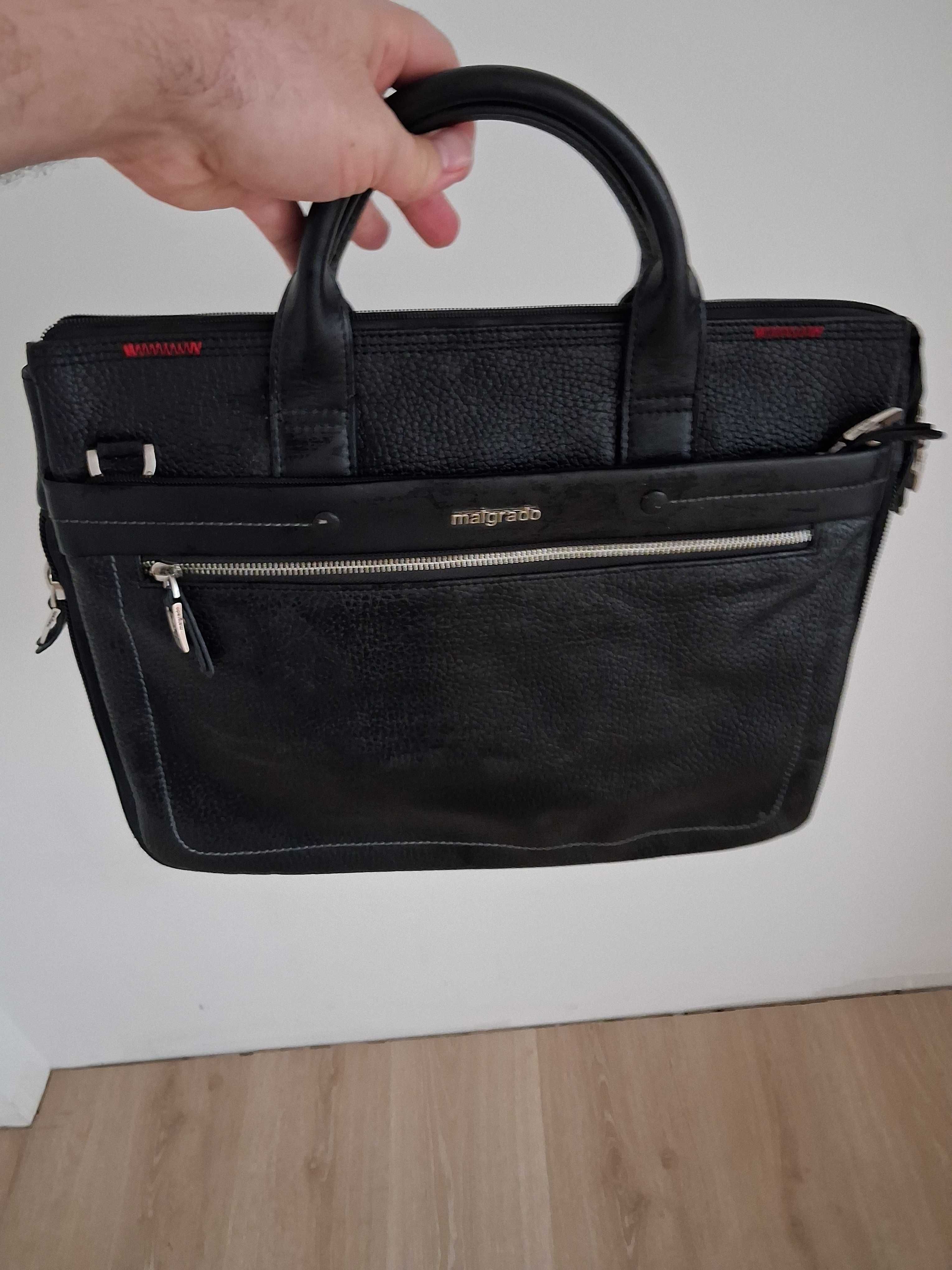 Skórzana torba Malgrado BR09-360 — elegancja i wygoda