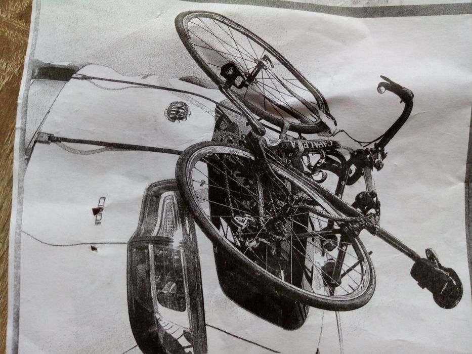 Uchyt na rower na tylną klapę