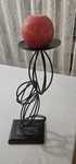 Candelabro alto c/vela